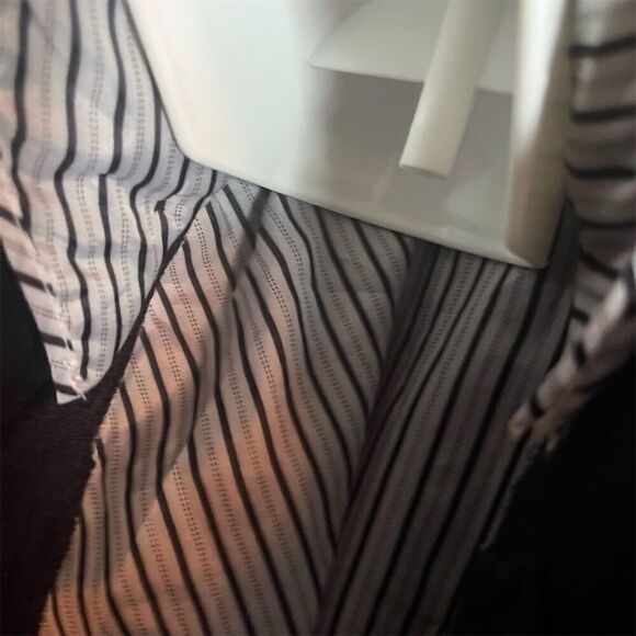 Lane Bryant Women's Black Blazer Jacket Size 18 Single-Button Business Corporate - Picture 8 of 9